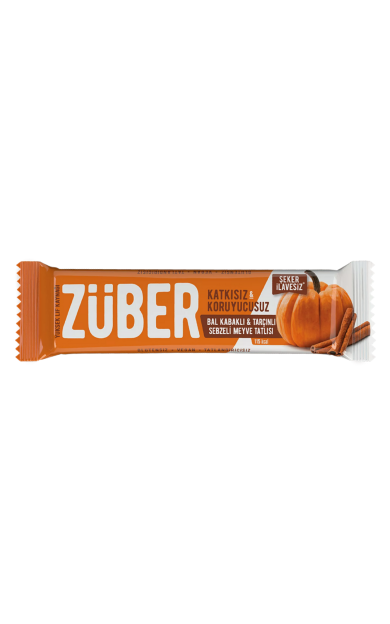 ZÜBER Bal Kabaklı Tarçınlı Sebzeli Bar 35g