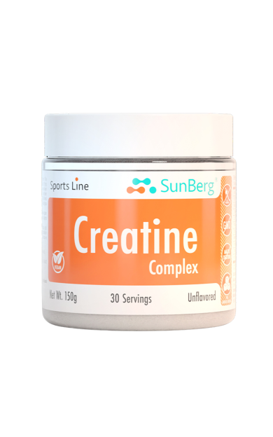 Sunberg Creatine Complex (Kreatin Monohidrat, Kreatin HCL ve Trikreatin Malat)